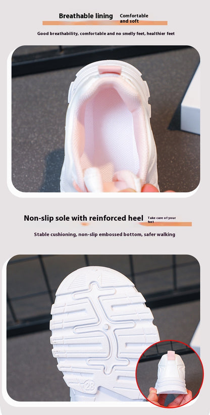 Toddler Lightweight Sneakers with Non-Slip Sole