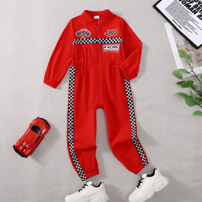 Toddler Racing Driver Jumpsuit – Authentic Race Car Driver Outfit for Boys & Girls