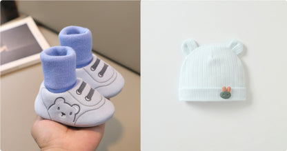 Baby Winter Booties – Non-Slip Plush Sock Shoes for Toddlers (1–3 years)