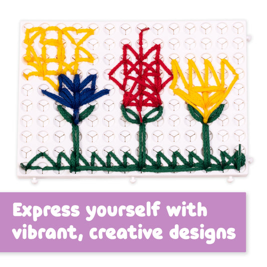 DIY String Art Drawing Board – Creative Craft Kit for Kids