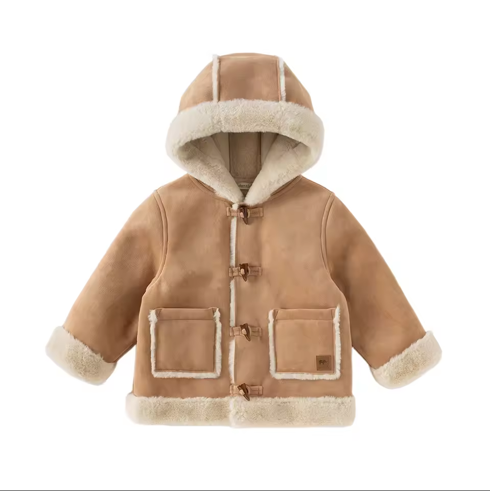Baby & Toddler Thicken Cotton Jacket – Warm, Soft & Everyday-Ready